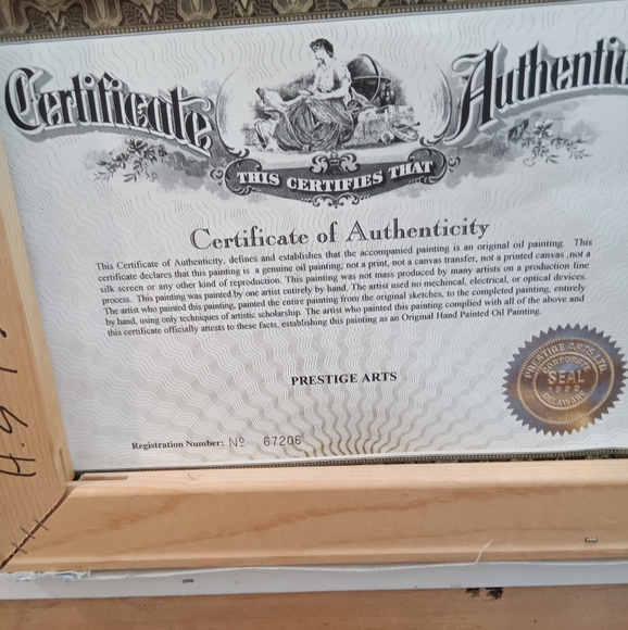 Paris Skyline Oil Painting - Picture 5 of 6